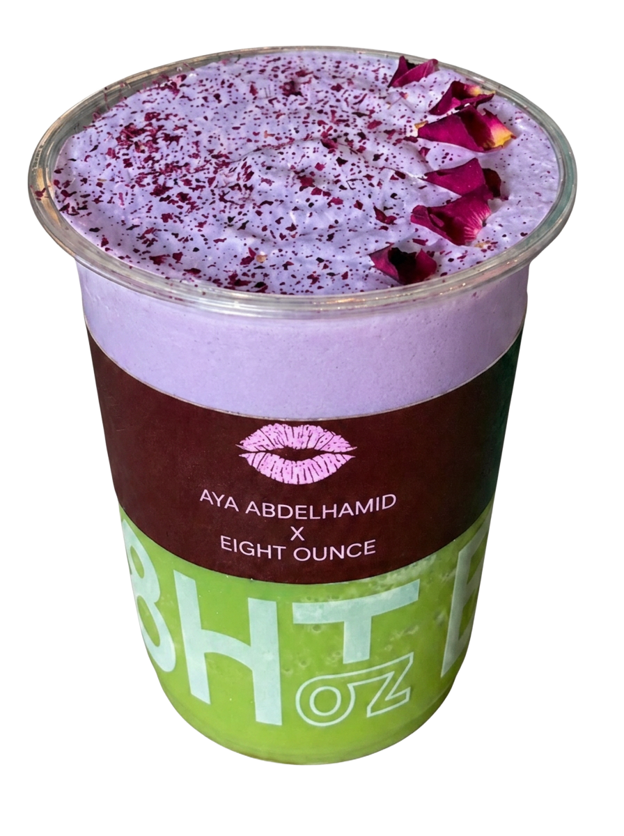 Aya's Blend matcha drink