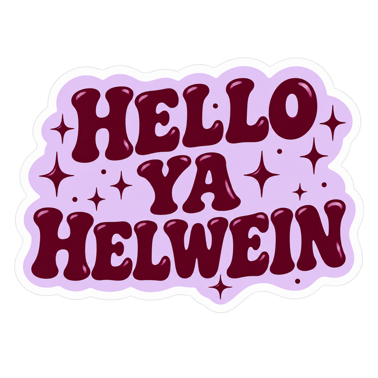 Hello Ya Helwein sticker